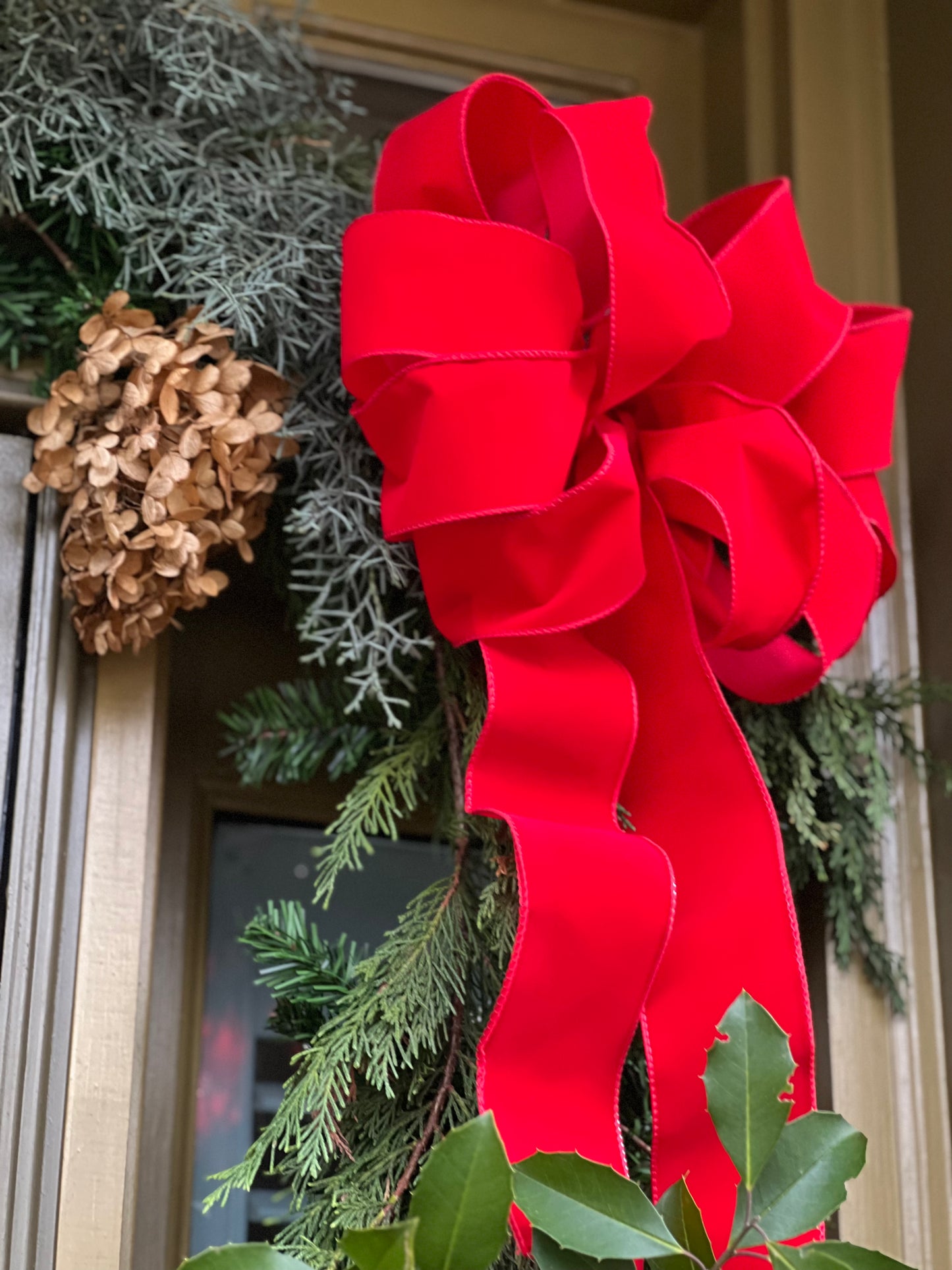 Christmas Bow - red