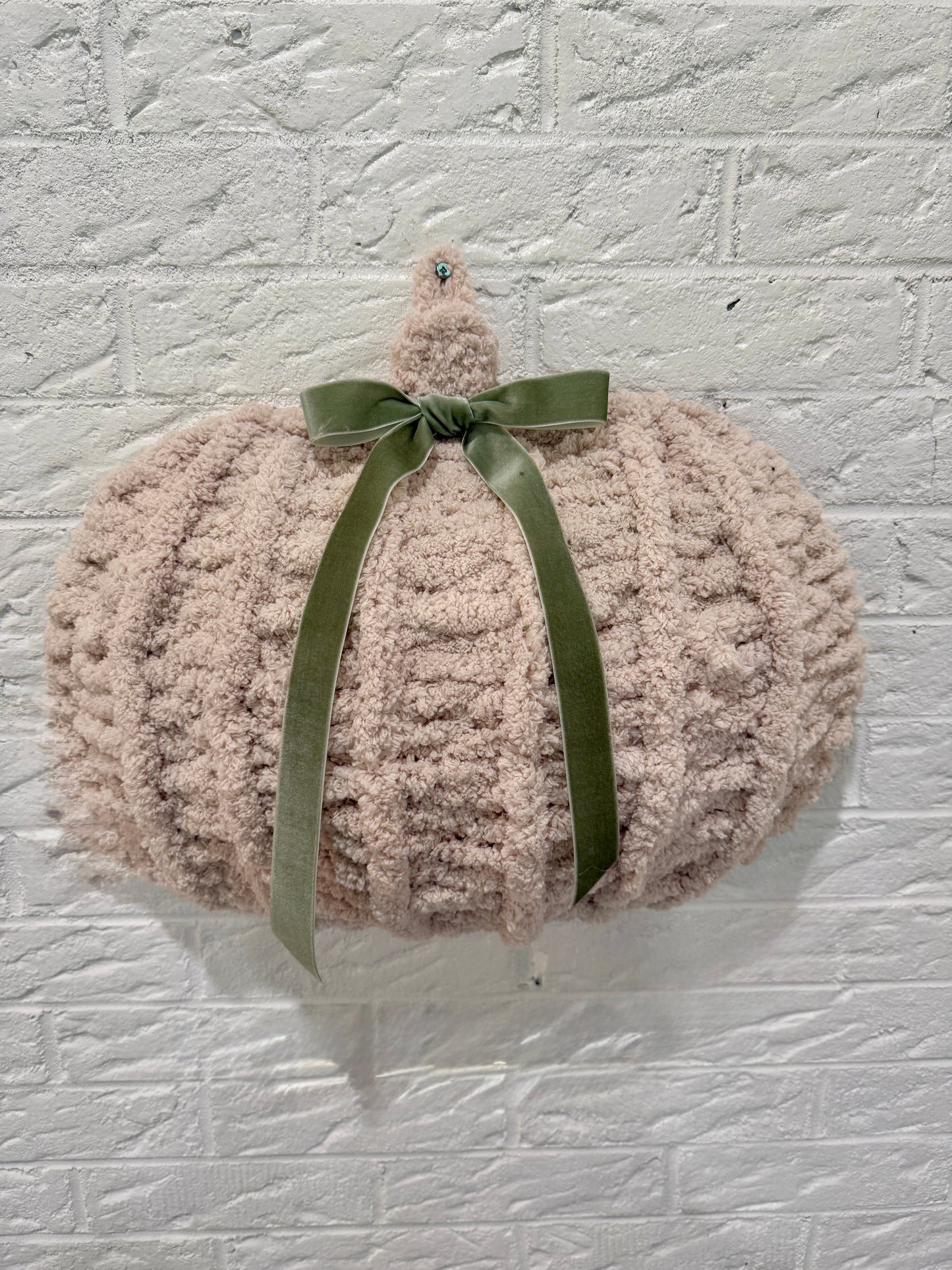 Chunky Knit Pumpkin Cream