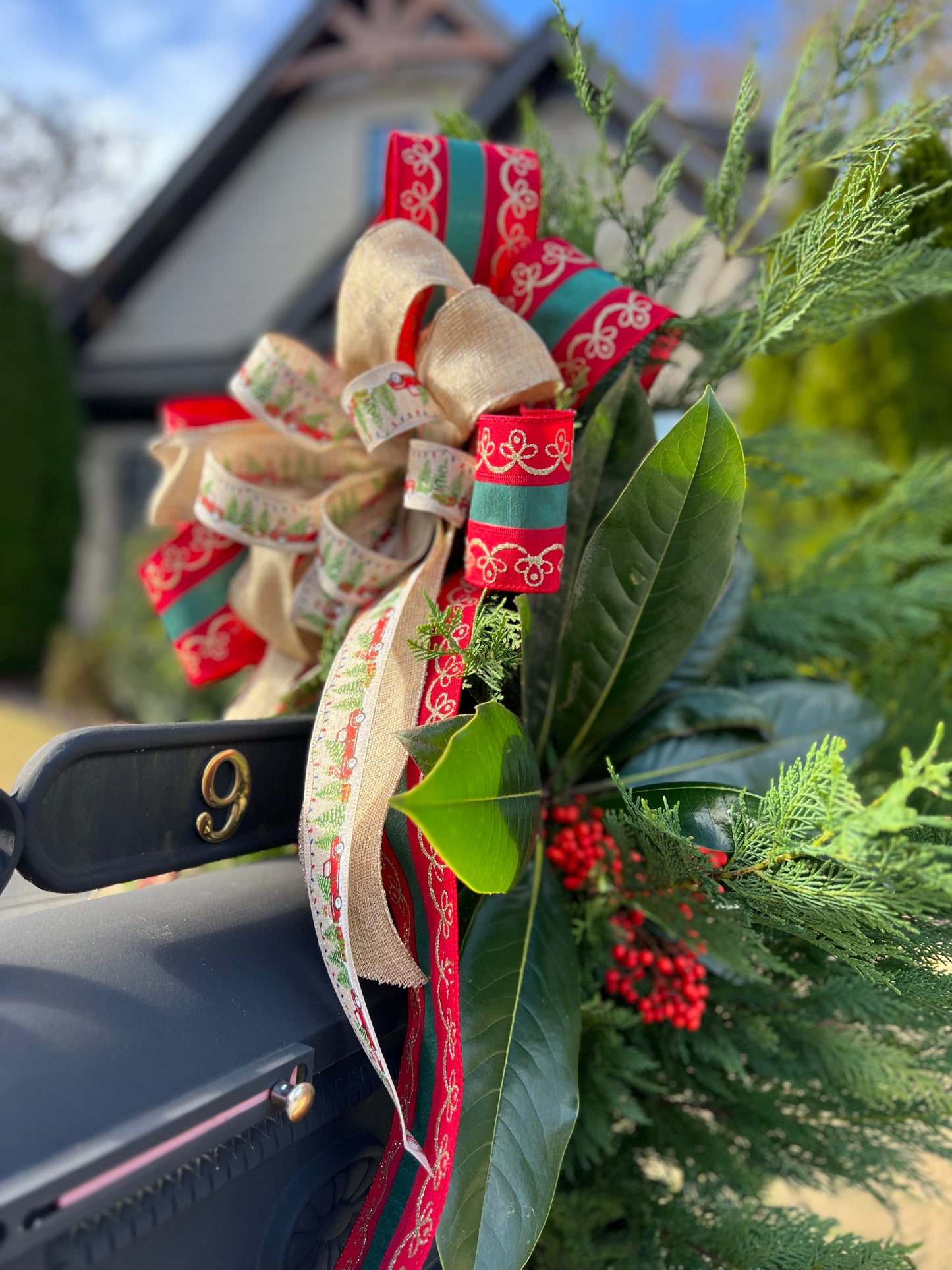 Christmas Bow - Deluxe Custom